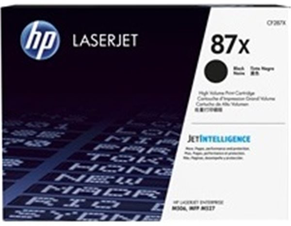 Original Toner HP 87X / CF287X, ca. 18.000 S., schwarz