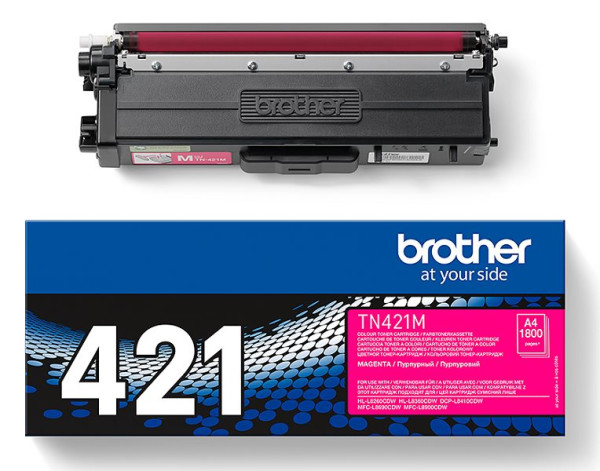 Original Toner Brother TN-421M, ca. 1.800 S., magenta