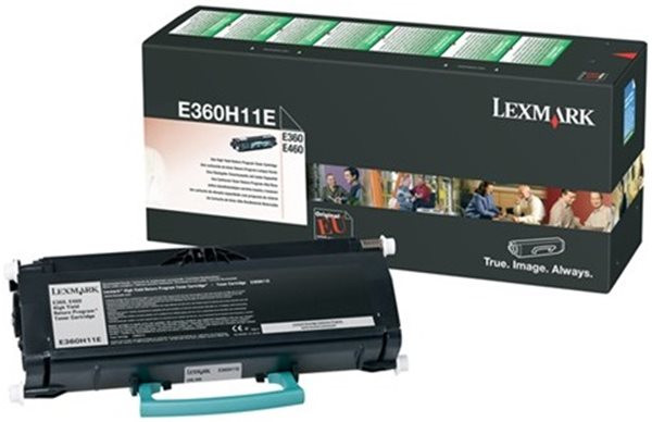 Original Toner Lexmark E360H11E, ca. 9.000 S., schwarz 