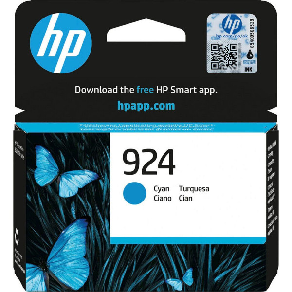 Original Tinte HP 924 / 4K0U3NE, ca. 400 S., cyan