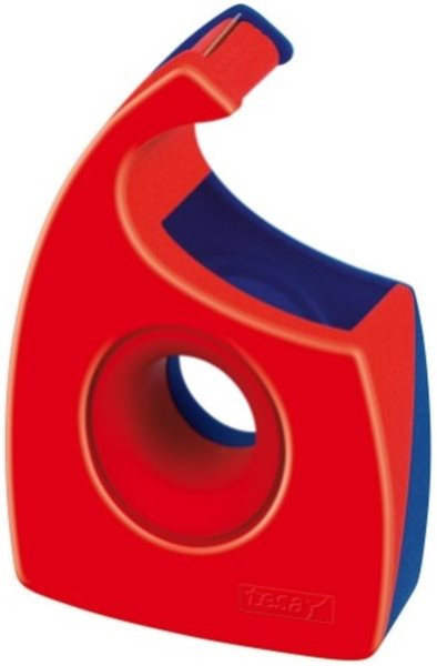 Klebebandabroller Handversion tesa Easy Cut rot/blau 33m lang und 19mm breit