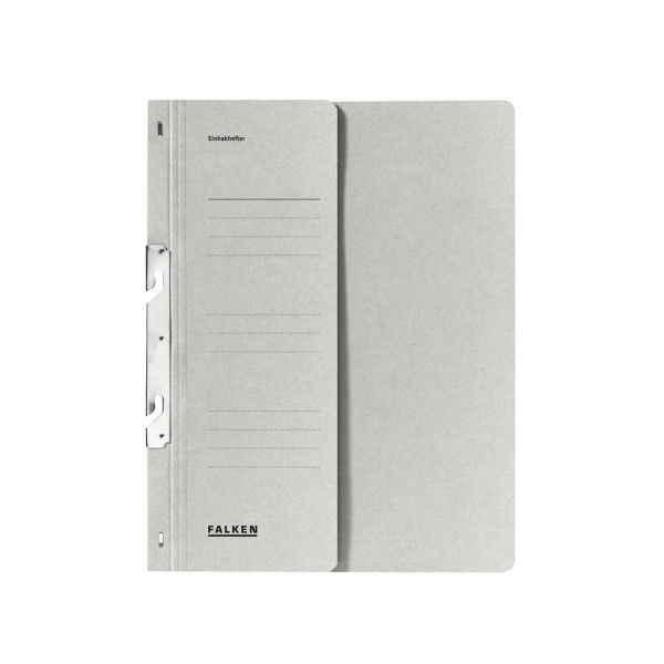 Einhakhefter A4 1/2 Deckel Falken kaufm. Heftg. grau 