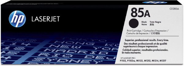 Original Toner HP 85A / CE285A, ca. 1.600 S., schwarz