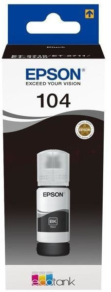 Original Tinte Epson T00P140, ca. 4.500 S., Nachfüllflasche, schwarz