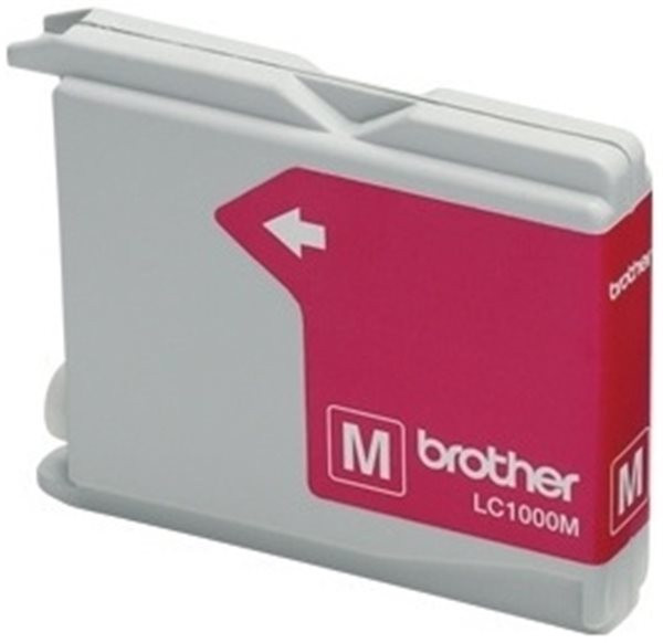 Original Tinte Brother LC-1000M, ca. 400 S., magenta