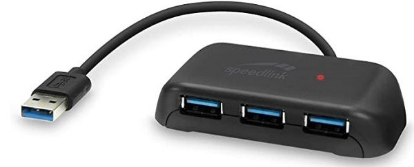 Speedlink SNAPPY EVO aktiver USB 3.0-4-Port Hub MIT NETZTEIL 
