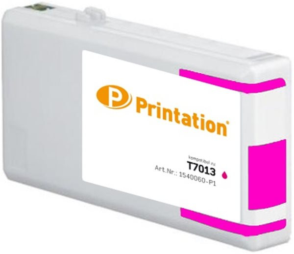 Printation Tinte ersetzt Epson T7013, ca. 3.400 S., magenta 