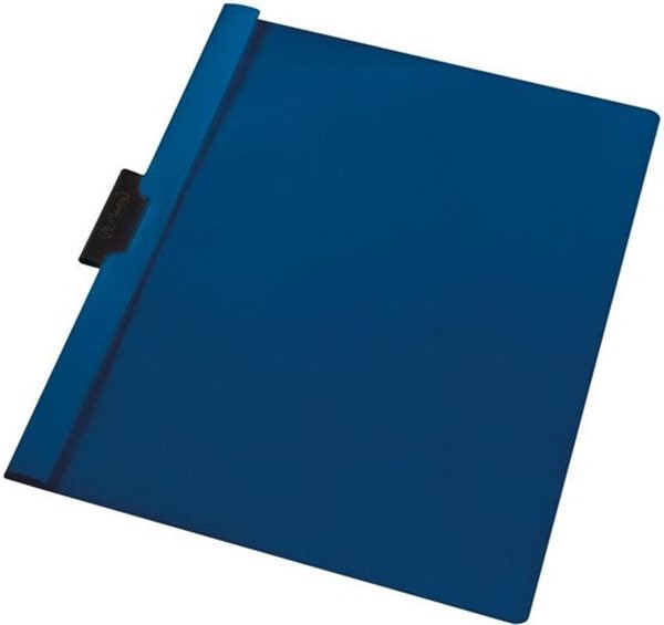 Klemmhefter A4 30 Blatt Plastik blau Herlitz 