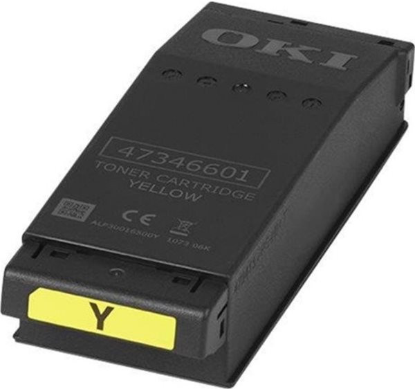 Original Toner OKI 09006129 (z.B. C650), ca. 6.000 S., gelb 