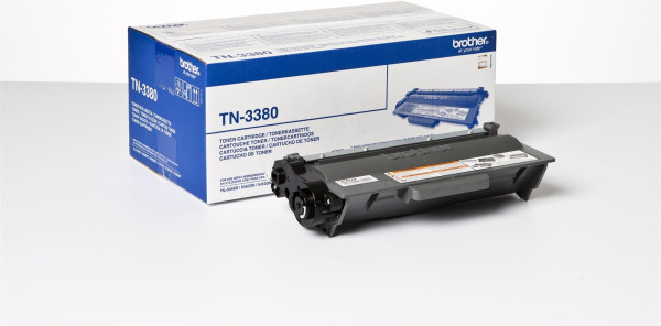 Original Toner Brother TN-3380, ca. 8.000 S., schwarz