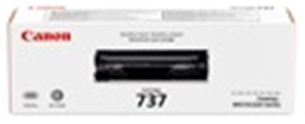 Original Toner Canon 737BK / 9435B002, ca. 2.400 S., schwarz