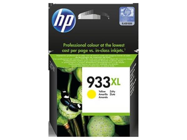 Original Tinte HP 933XL / CN056AE, ca. 825 S., gelb