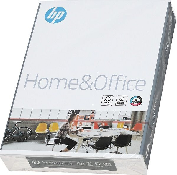 Papier A4 80g, HP Home & Office, weiß für Inkjet-, Laserdrucker (chp150) 