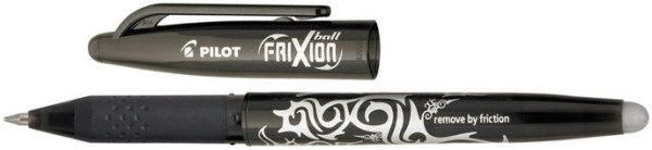 PILOT PEN Frixion Ball BL-FR7 schwarz, Strichstärke 0,4mm 