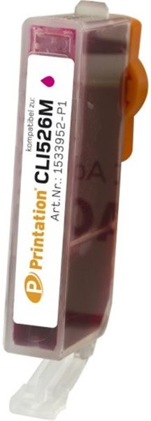 Printation Tinte ersetzt Canon CLI-526M, ca. 500 S., magenta