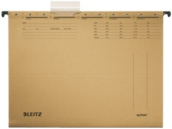 Hängemappen seitlich offen 250g Leitz (1915-00-00) Natronkarton ALPHA