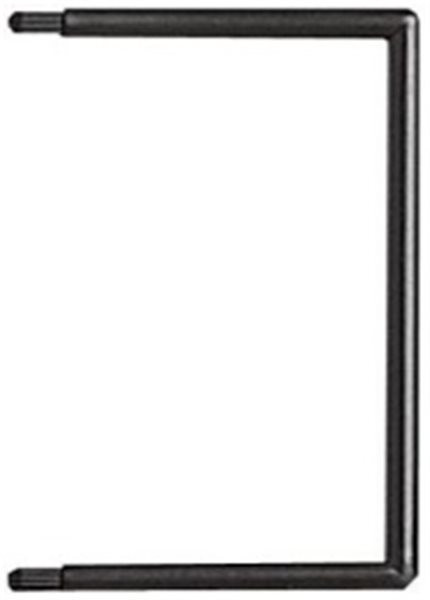 Flexofil Schlauchheftung Leitz Stecker schwarz (1721-00-95) 85x60mm Kunststoff