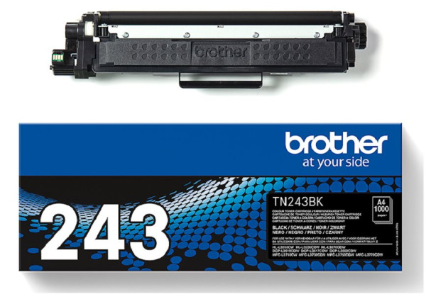 Original Toner Brother TN-243BK, ca. 1.000 S., schwarz