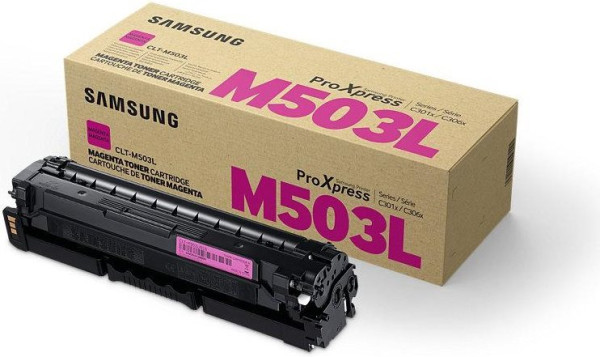 Original Toner HP-Samsung CLT-M503L / SU281A, ca. 5.000 S., magenta