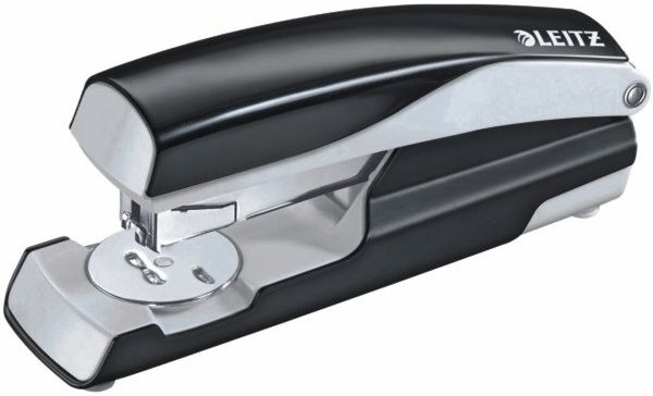 Heftgerät bis 40 Blatt Leitz schwarz Komfort-Heftgerät mit Springfachmechanik 