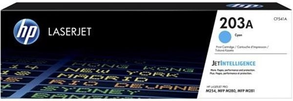 Original Toner HP 203A / CF541A, ca. 1.300 S., cyan 