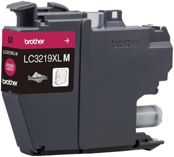 Original Tinte Brother LC-3219XLM, ca. 1.500 S., magenta