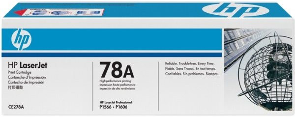 Original Toner HP 78A / CE278A, ca. 2.100 S., schwarz
