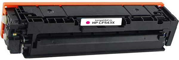 Alternativ Toner ersetzt HP 203X / CF543X, ca. 2.500 S., magenta