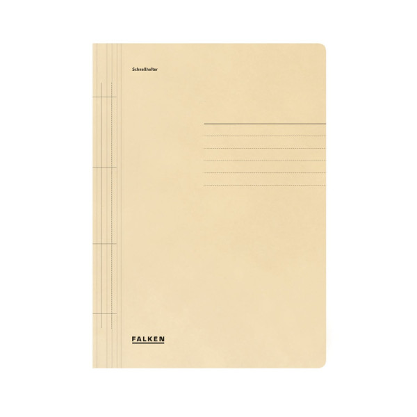 Falken Schnellhefter 80000458 A4 250g/m² Manila-RC-Karton chamois 