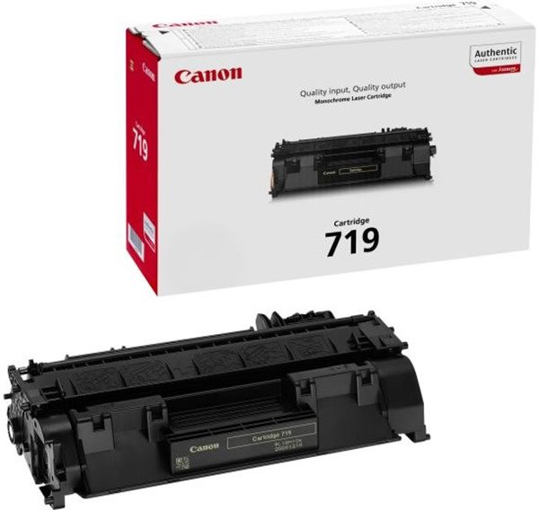 Original Toner Canon 719 / 3479B002, ca. 2.100 S., schwarz 