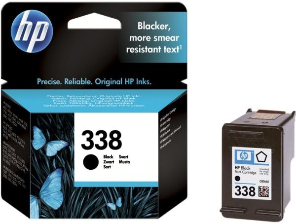 Original Tinte HP 338 / C8765EE, ca. 480 S., schwarz