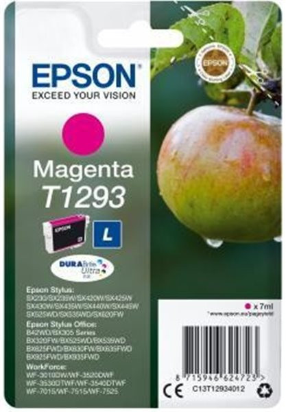Original Tinte Epson T1293, ca. 370 S., magenta