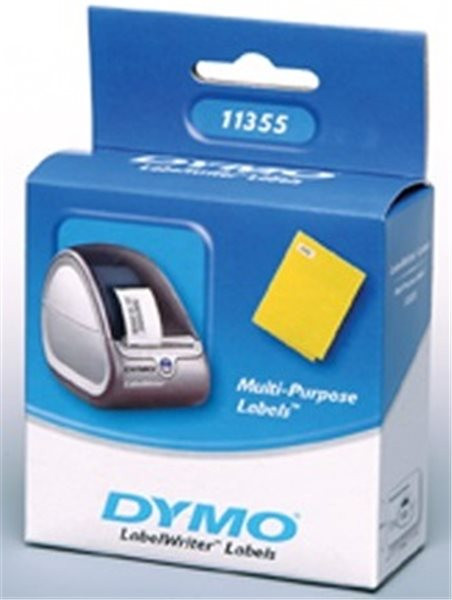 Original Einzel-Etiketten Dymo 11355, 19mm x 51mm, 500 Stück, weiß