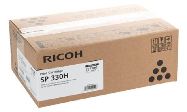 Original Toner Ricoh 408281 (z.B. SP330), ca. 7.000 S., schwarz 