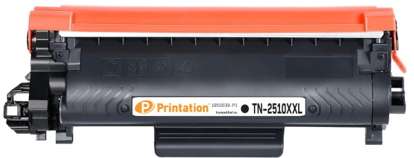 Printation Toner ersetzt Brother TN-2510XL, ca. 3.000 S., schwarz