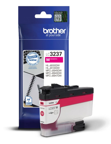 Original Tinte Brother LC-3237M, ca. 1.500 S., magenta