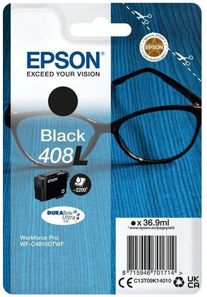 Original Tinte Epson T09K140 / 408L, ca. 2.200 S., pigmentschwarz 