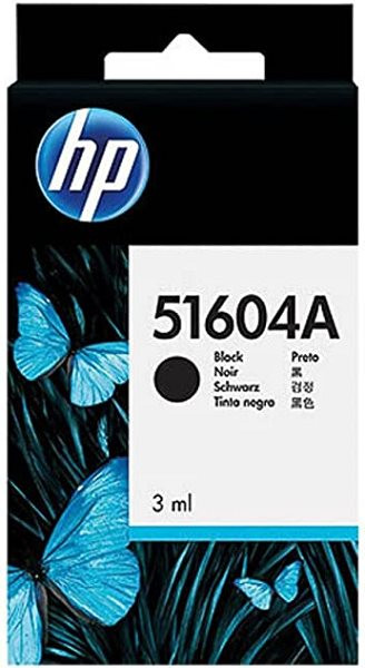 Original Tinte HP CJ3A  / 51604A, ca. 500 S., schwarz 