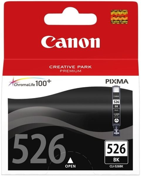 Original Tinte Canon CLI-526BK, ca. n.a. S., schwarz 