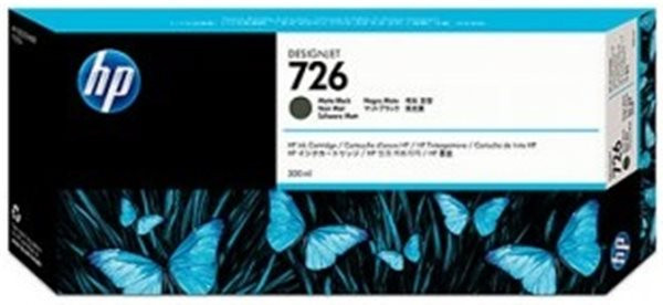 Original Tinte HP 726 / CH575A, 300 ml, schwarz