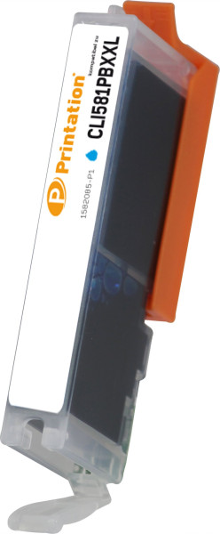 Printation Tinte ersetzt Canon CLI-581PBXXL, ca. 9.140 S., fotoblau