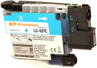 Printation Tinte ersetzt Brother LC-527C, ca 900 S., cyan 