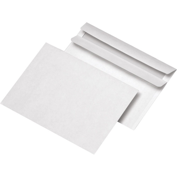 Kuvert 1000x C6=114x162mm, ohne Fenster, weiß, Selbstklebung