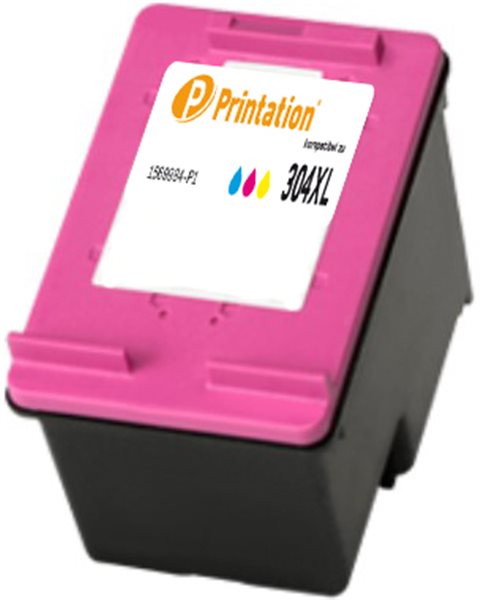Printation Tinte ersetzt HP 304XL / N9K07AE, ca. 300 S., farbig