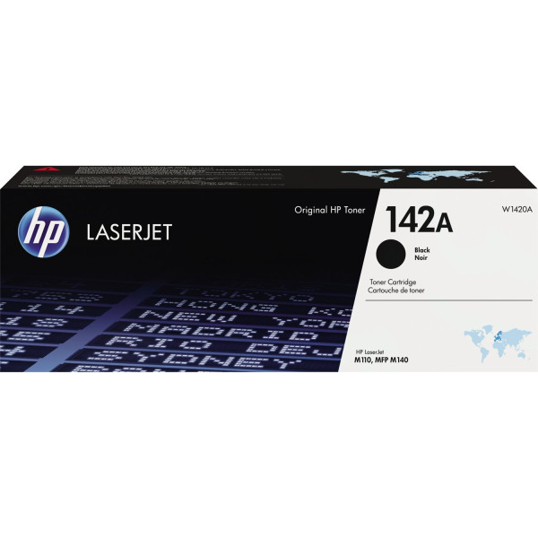 Original Toner HP 142A / W1420A, ca. 950 S., schwarz 